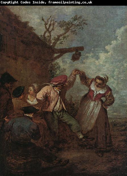 Jean-Antoine Watteau Peasant Dance